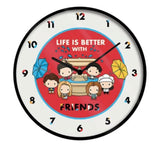 Friends wall clock