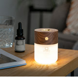 Gingko Smart Diffuser Lamp - Walnut