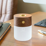 Gingko Smart Diffuser Lamp - Walnut