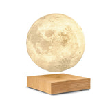 Ginkgo Floating Smart Moon Lamp - White Ash