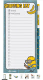 Minions Magnetic Organiser Shopping List 4x8 inch Magnetic Notepad