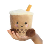 Palm Pals Milky Tea Boba Soft Toy in Hand