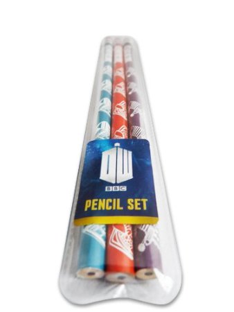 Doctor Who Pencil Trio Set