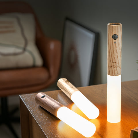Gingko Smart Baton Light - White Ash Wood