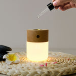 Gingko Smart Diffuser Lamp - White Ash