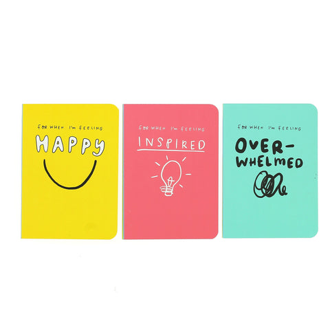 Happy News Mini Journal pack of three set