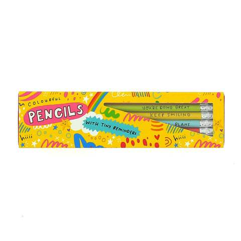Happy News Pencil Set