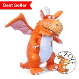 Best seller Zog - orange dragon standing at 9 inches tall